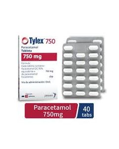 TYLEX TABLETAS 750 MG